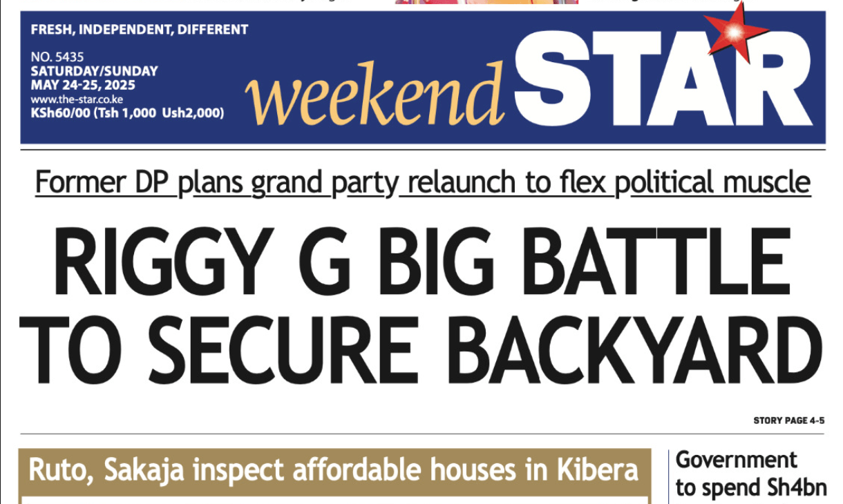 News Brief: Riggy G big battle to secure backyard