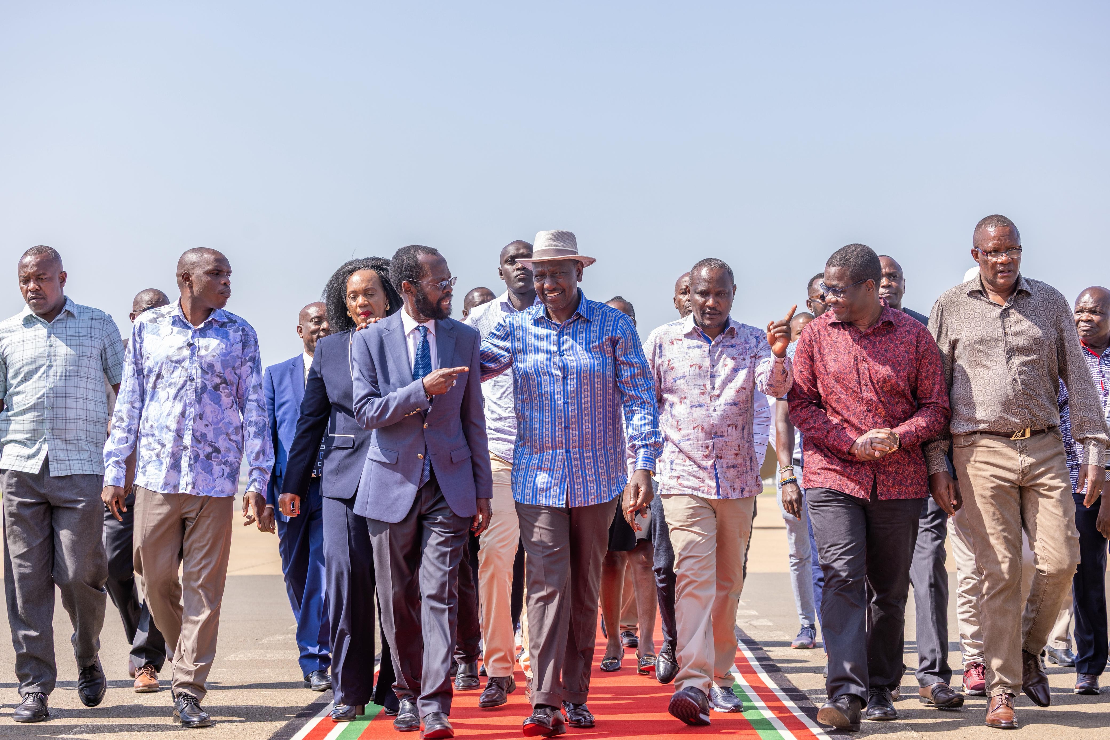 [PHOTOS] Ruto, Raila in Kisumu to inspect projects