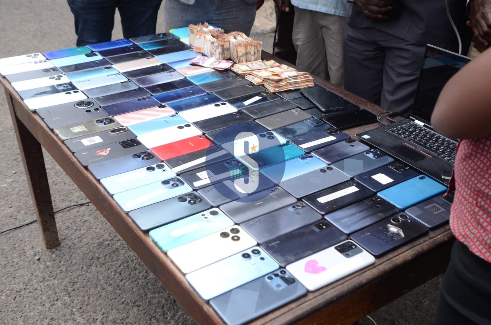 Six arrested, stolen phones worth Sh3m recovered