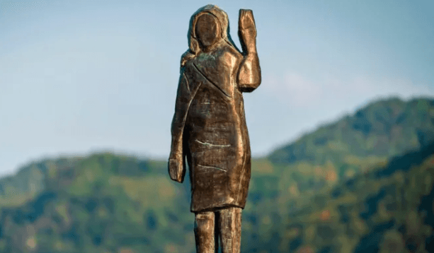 Melania Trump statue goes missing in Slovenia
