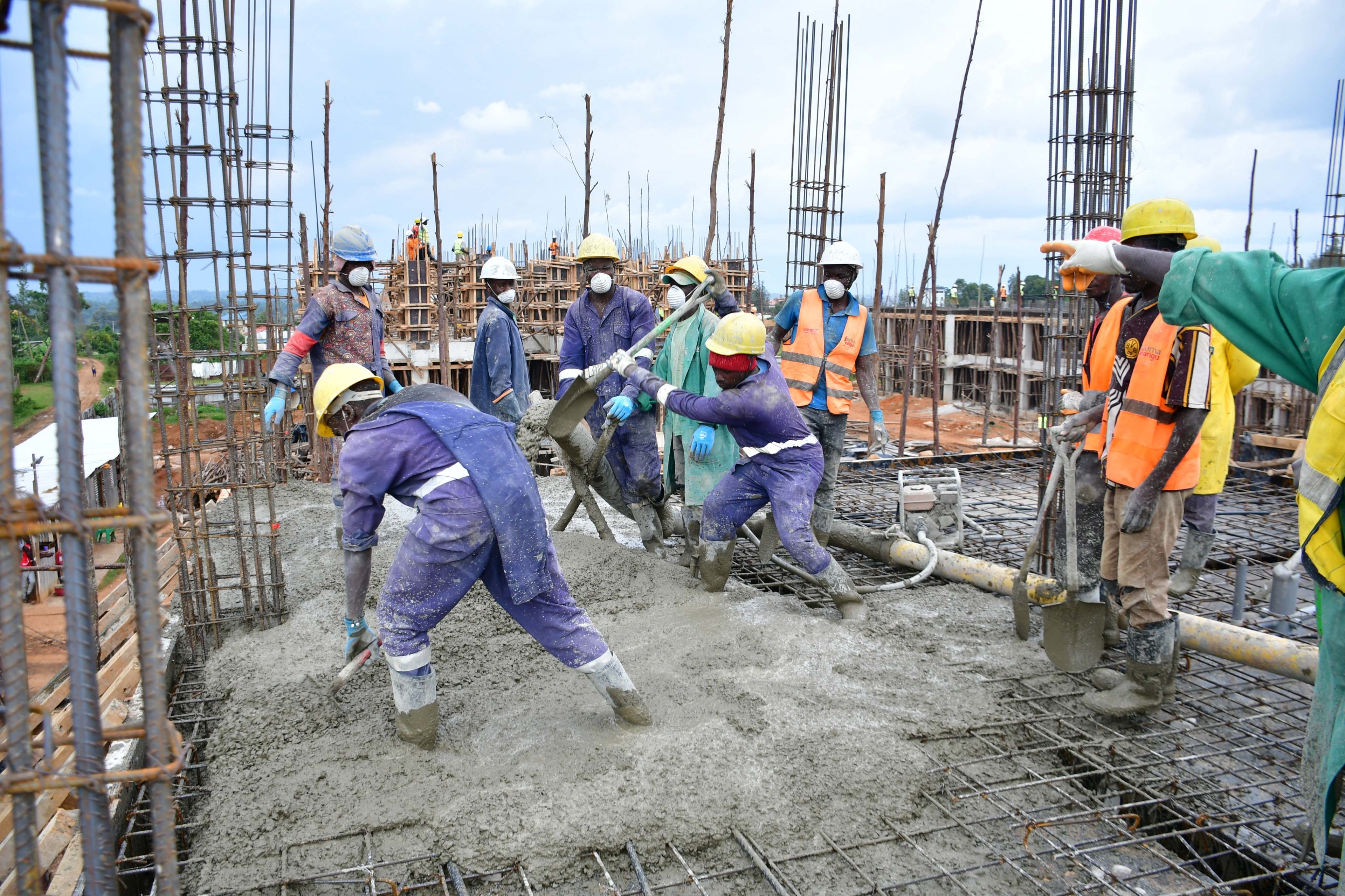 Phase two of affordable housing 32 per cent complete in Bungoma