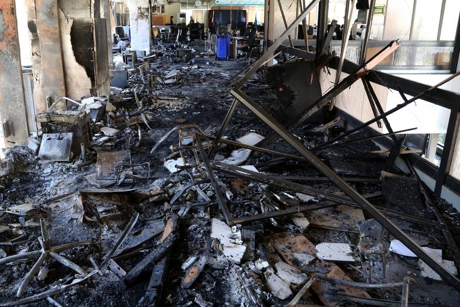 [PHOTOS] Aftermath of Israeli strike on Iran's state broadcaster