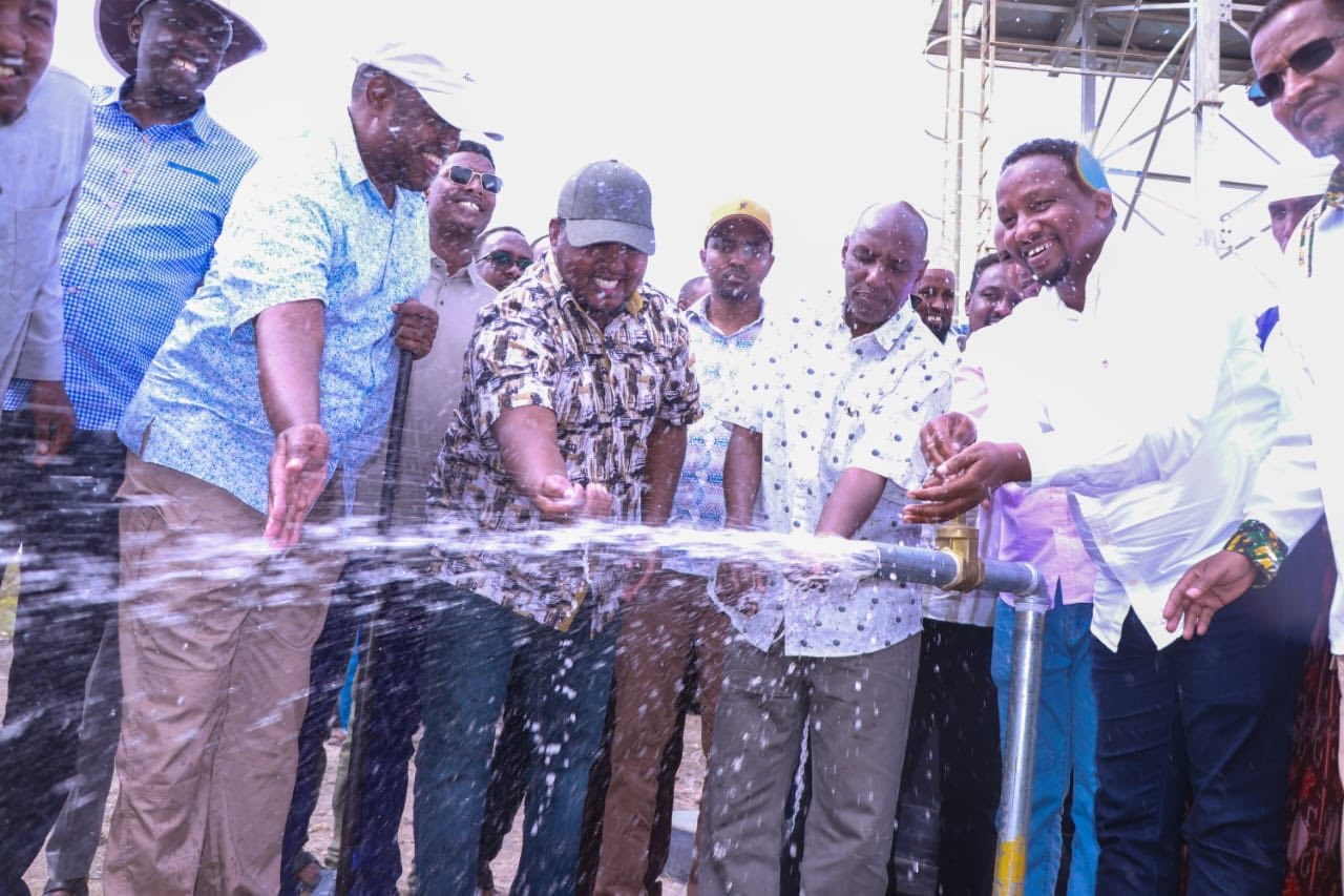 Relief for Masalani as Sh20m water project commissioned