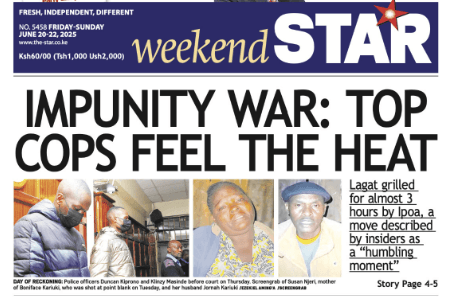 News Brief: Impunity war: Top cops feel the heat
