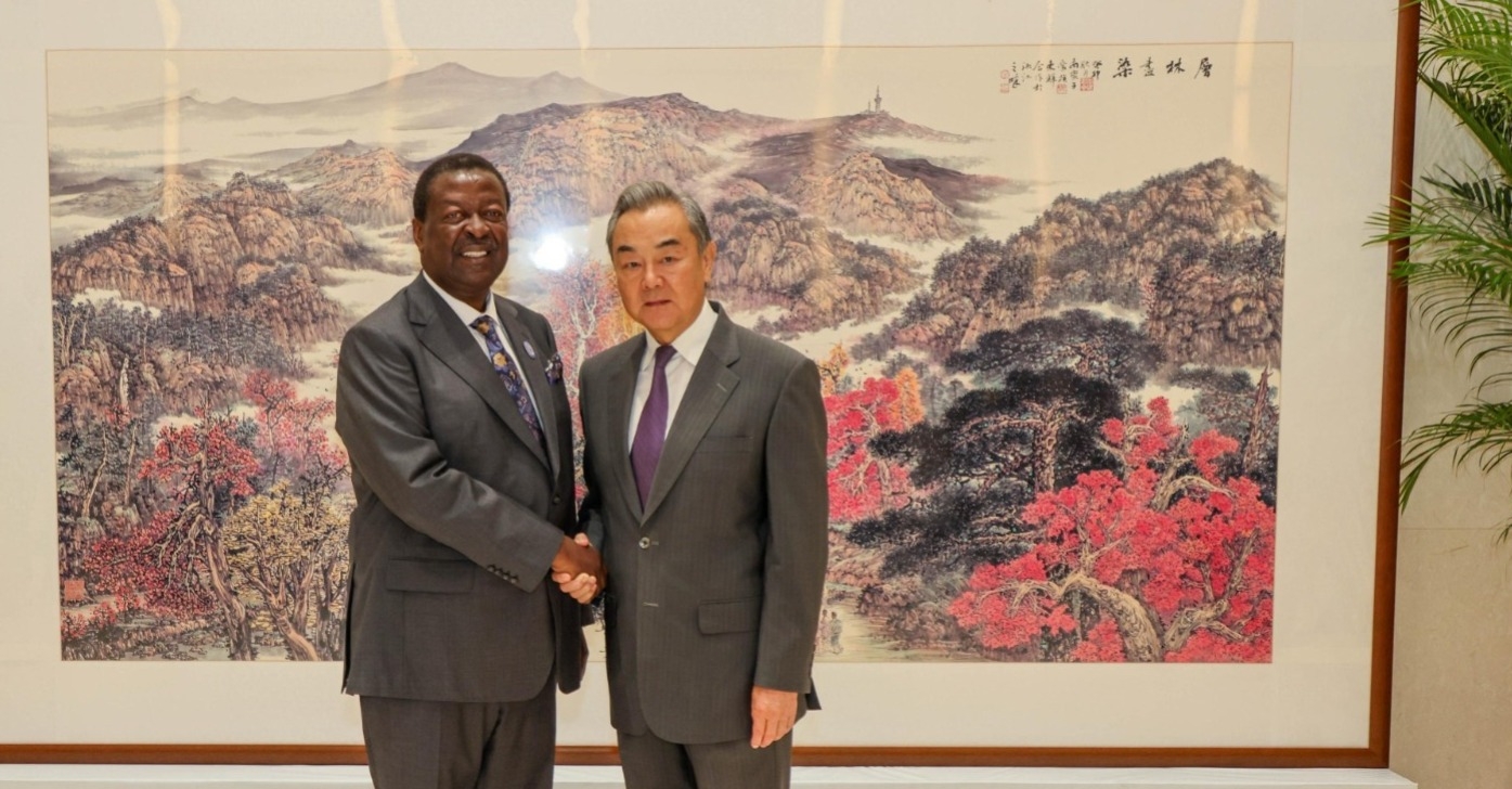 Mudavadi meets Chinese counterpart Wang Yi
