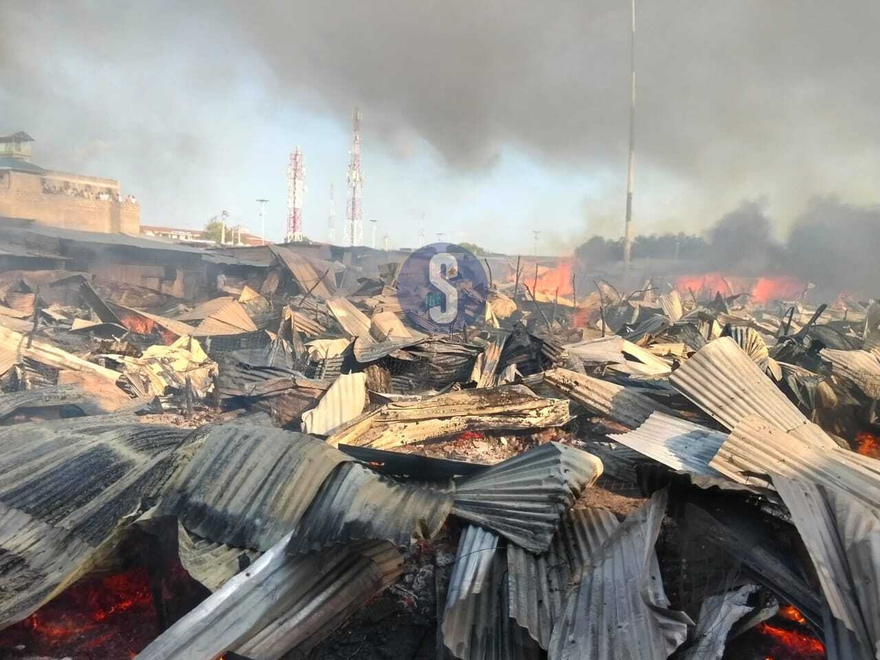 Fire razes down several stalls in Garissa market