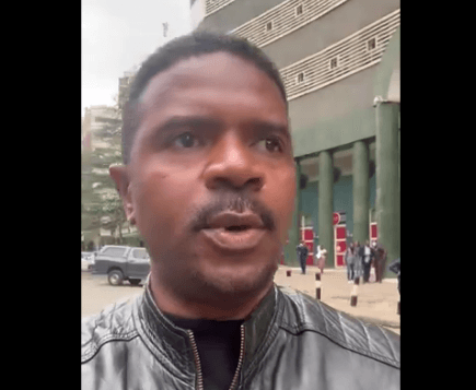 Demos: Activist Khalid forced to run for dear life