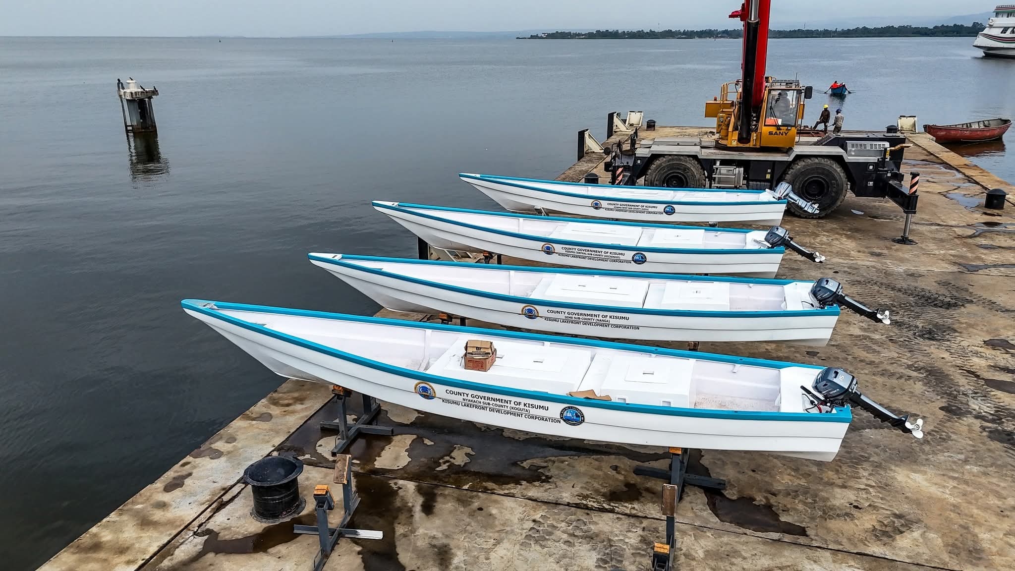 Kisumu launches modern boats to boost fishing safety