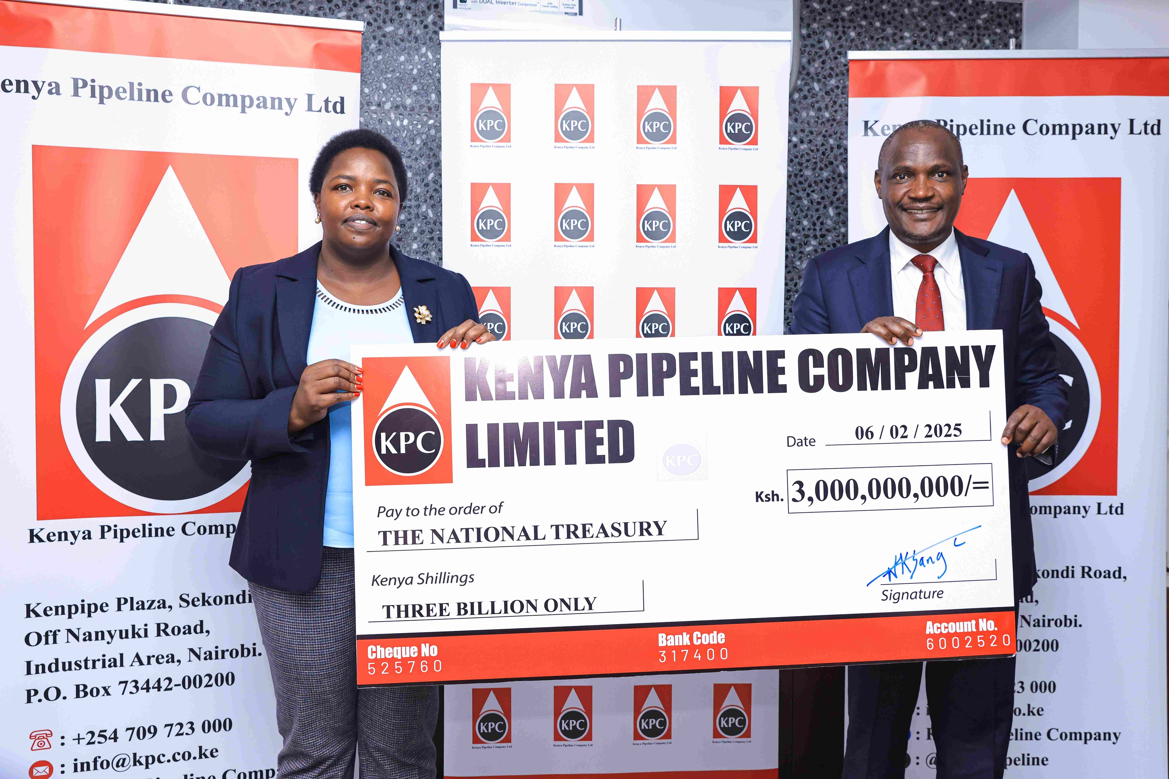 KPC to be listed on NSE this year, Ruto confirms