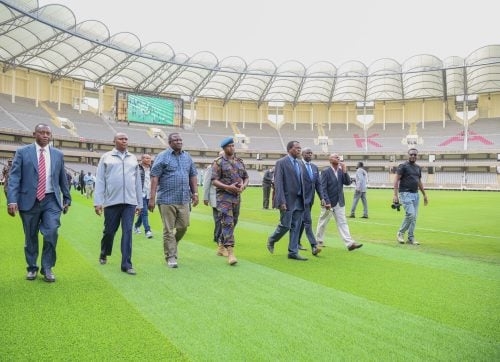 Mvurya hands over Kasarani to CHAN Local Organising Committee