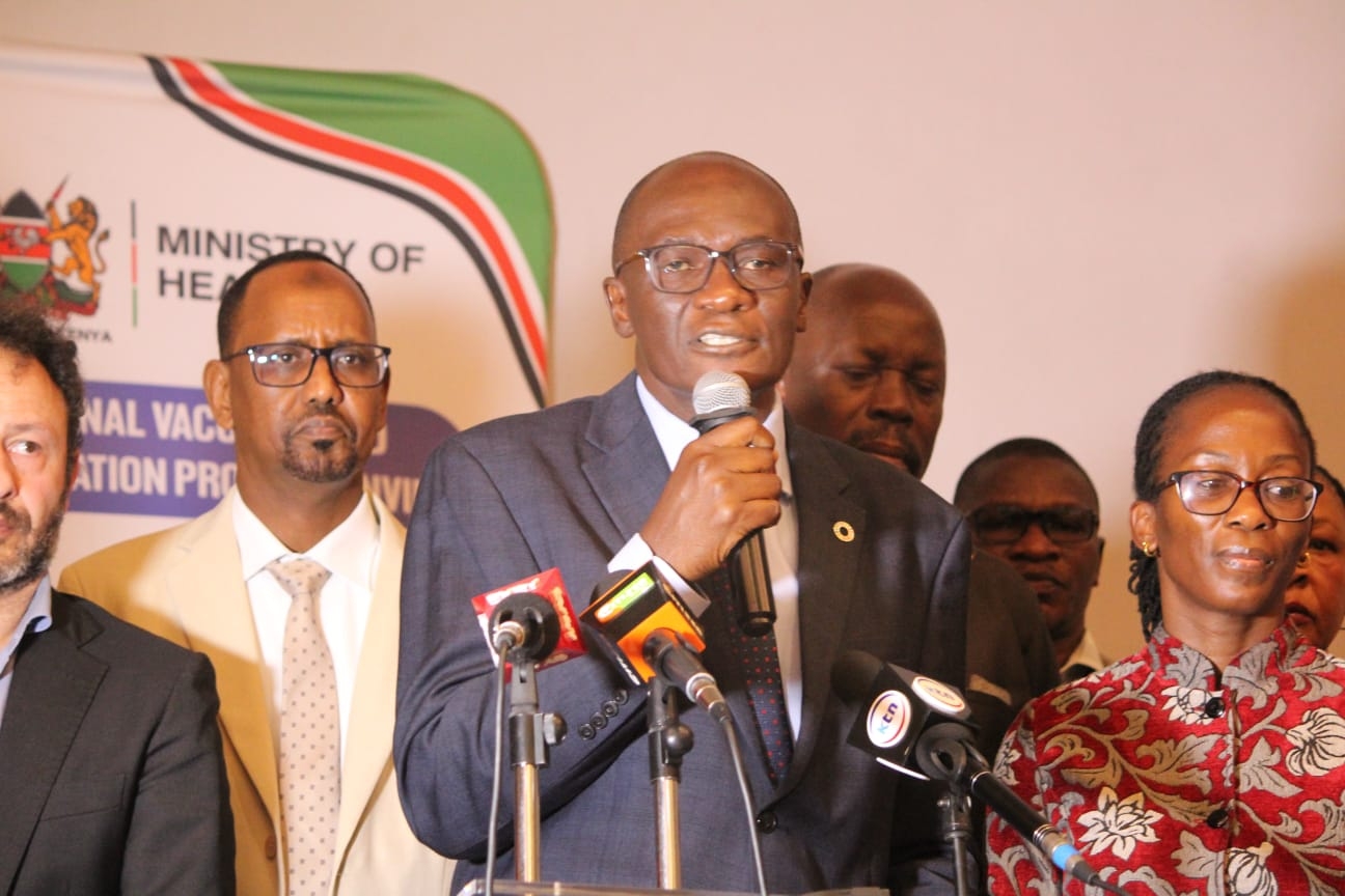 Kenya launches vaccination campaign against measles-rubella and typhoid