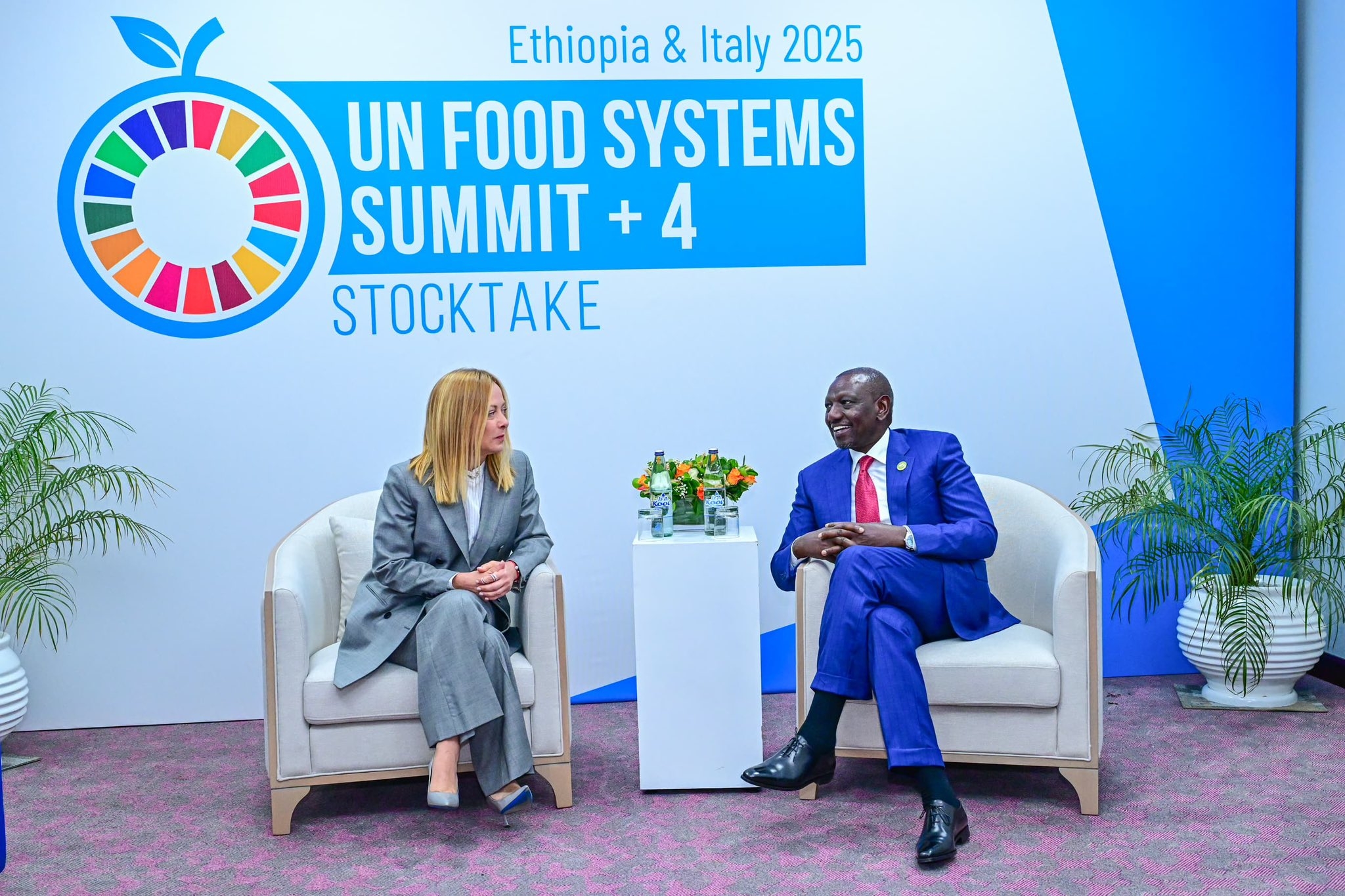 [PHOTOS] Ruto holds talks with Italian Prime Minister Meloni