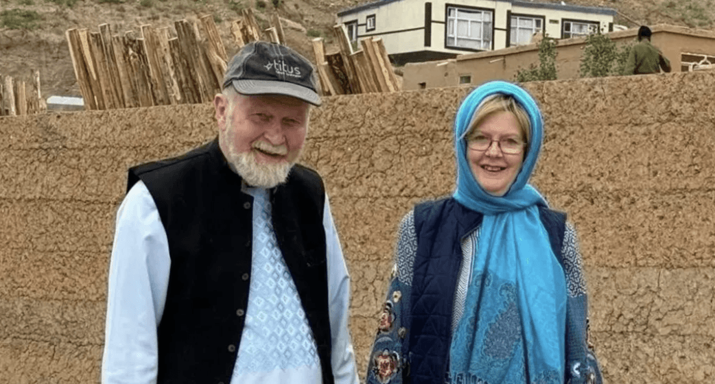 British couple held by Taliban 'may die in prison,' son warns