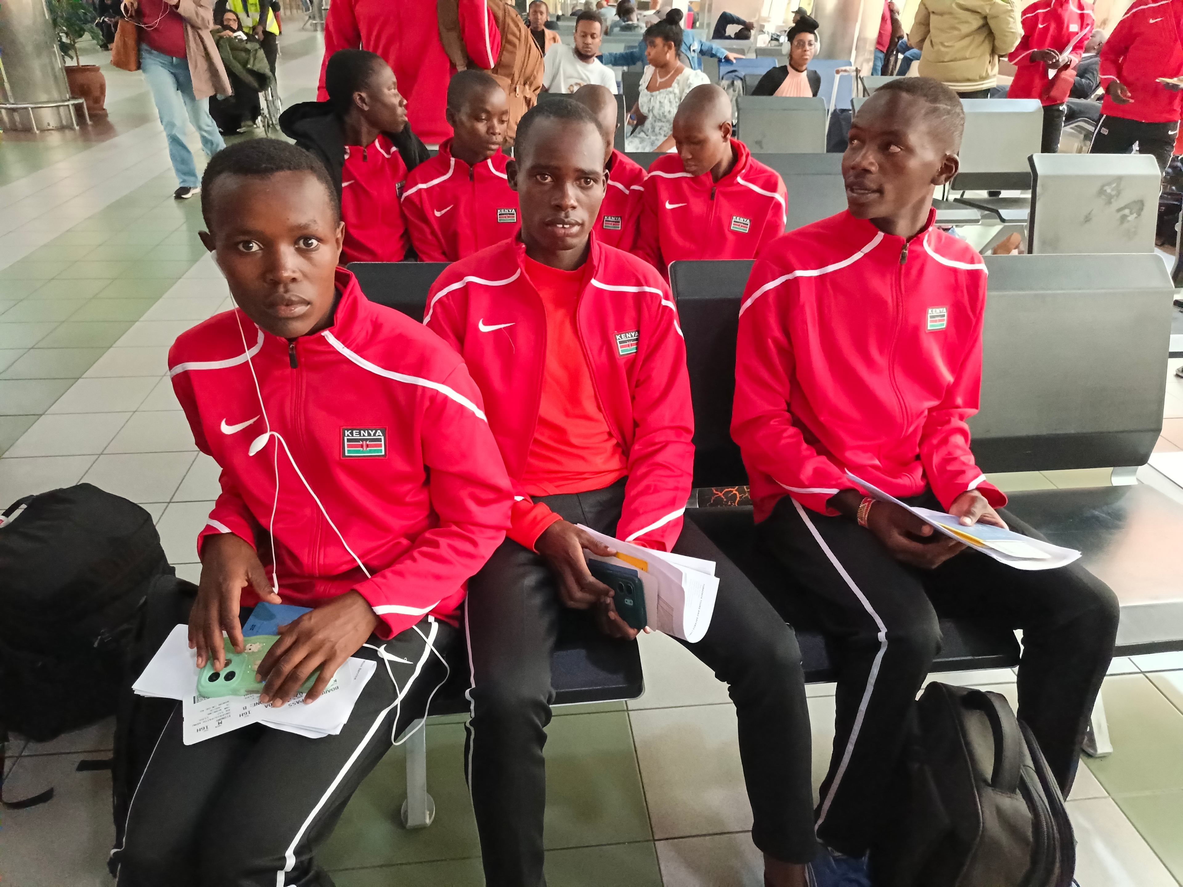 Kenya juniors land in Nigeria ready to conquer Africa at CAA U18/20 championships