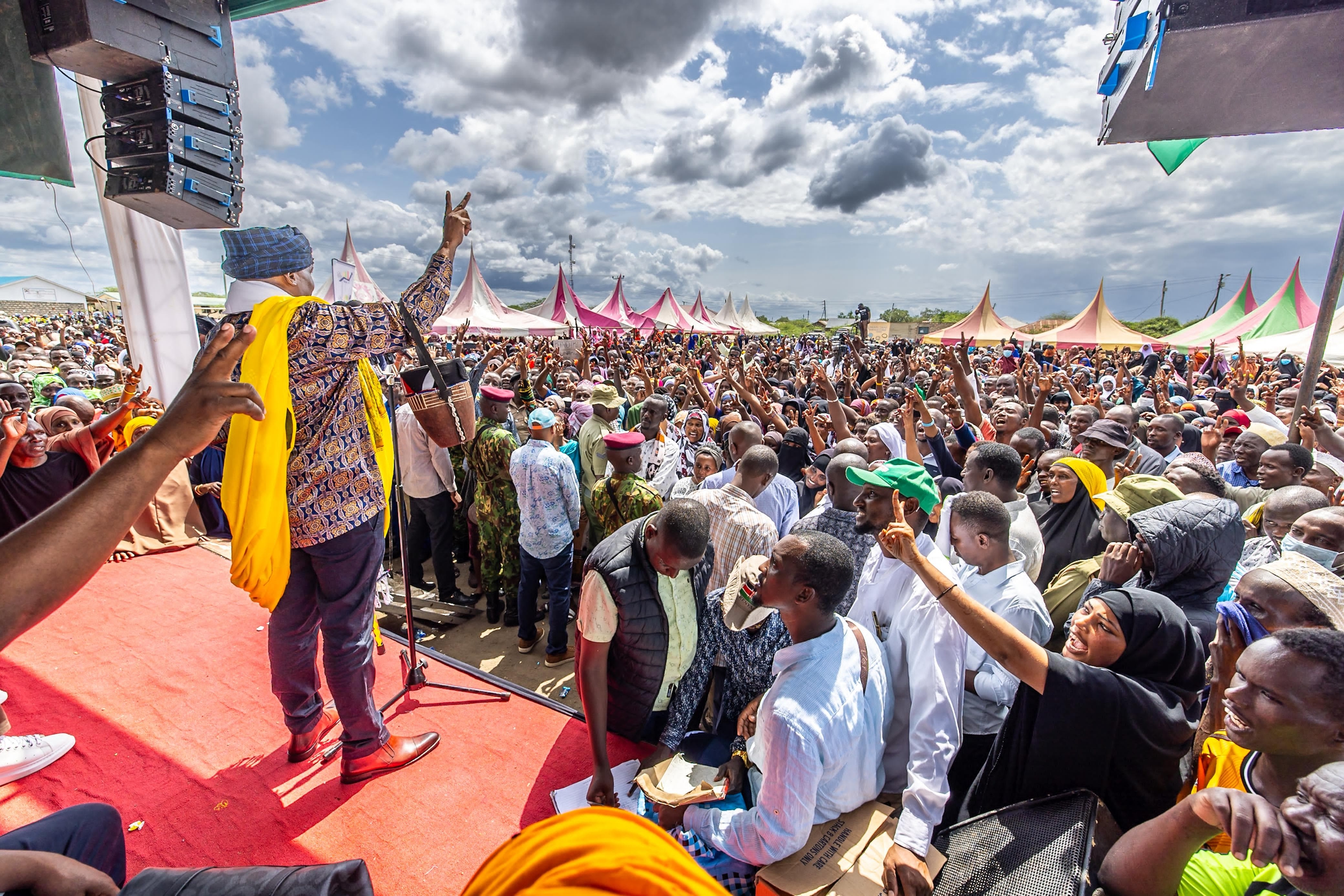 [PHOTOS] Kindiki in Tana River for empowerment drives