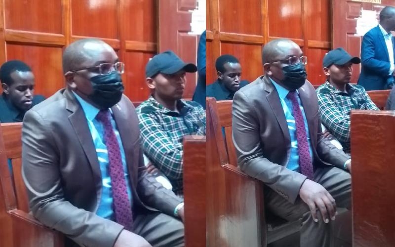 Juja MP Koimburi presents himself in court