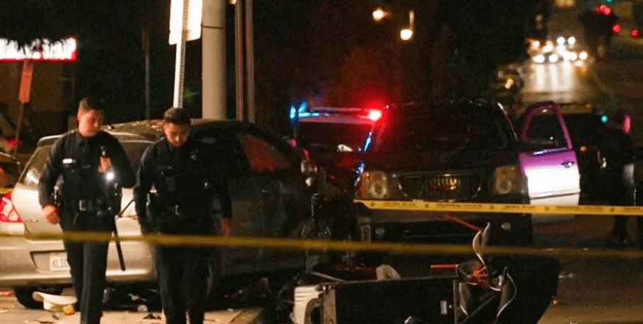 Several critically injured in LA after vehicle driven into crowd