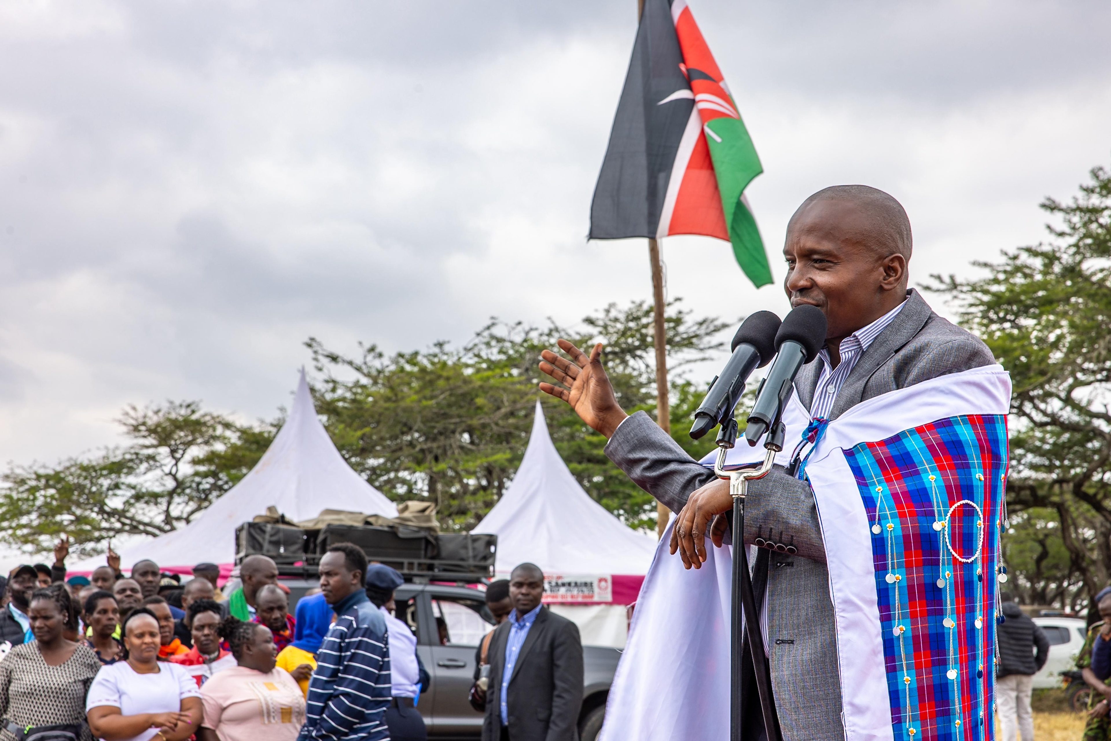 [PHOTOS] Kindiki rallies Kajiado for economic growth