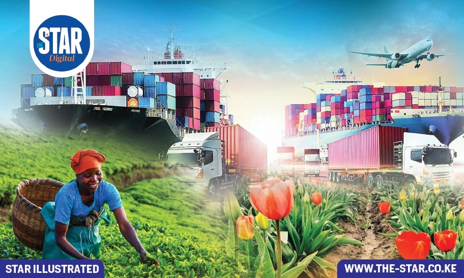 Kenya's biggest markets for domestic exports (Sh bn)
