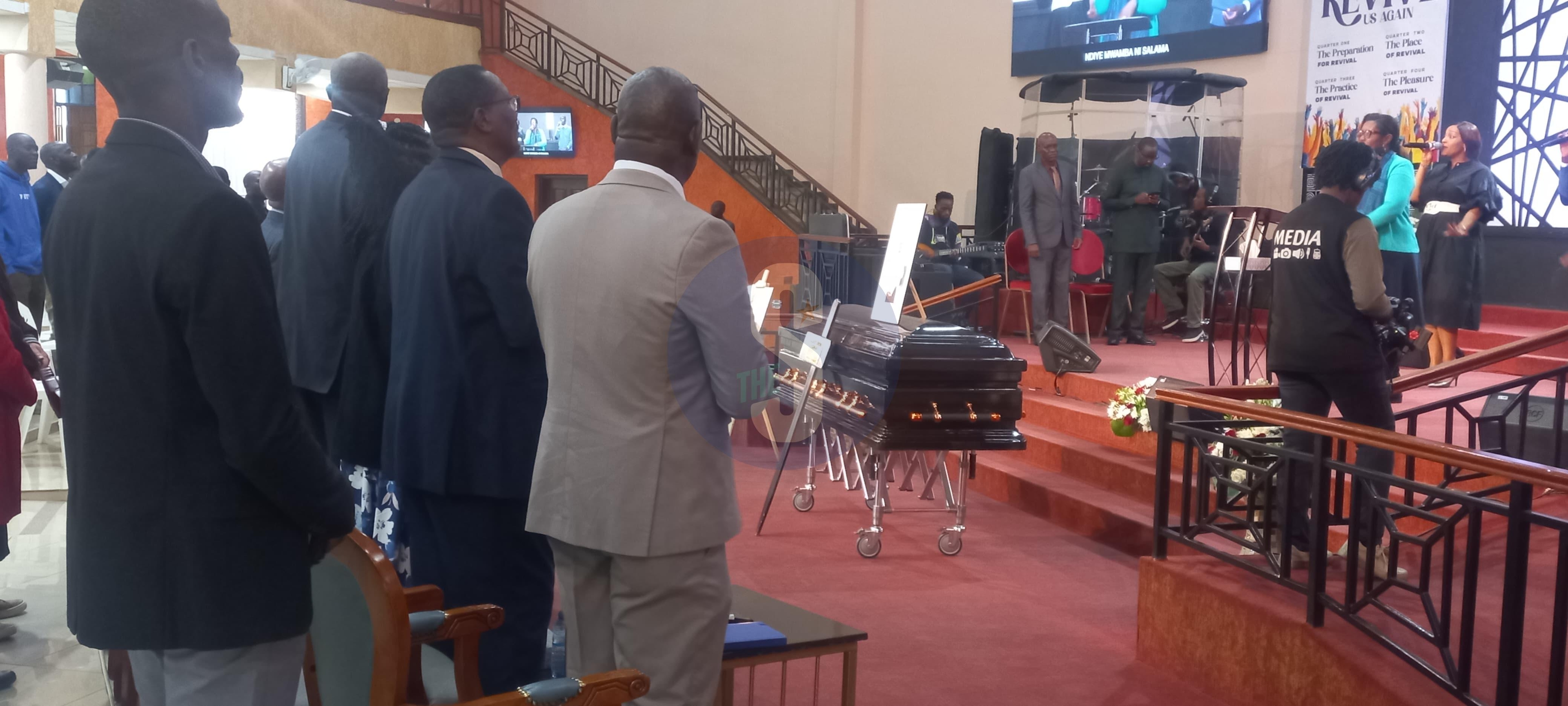 Tears flow as Kenyans gather to mourn Ojwang