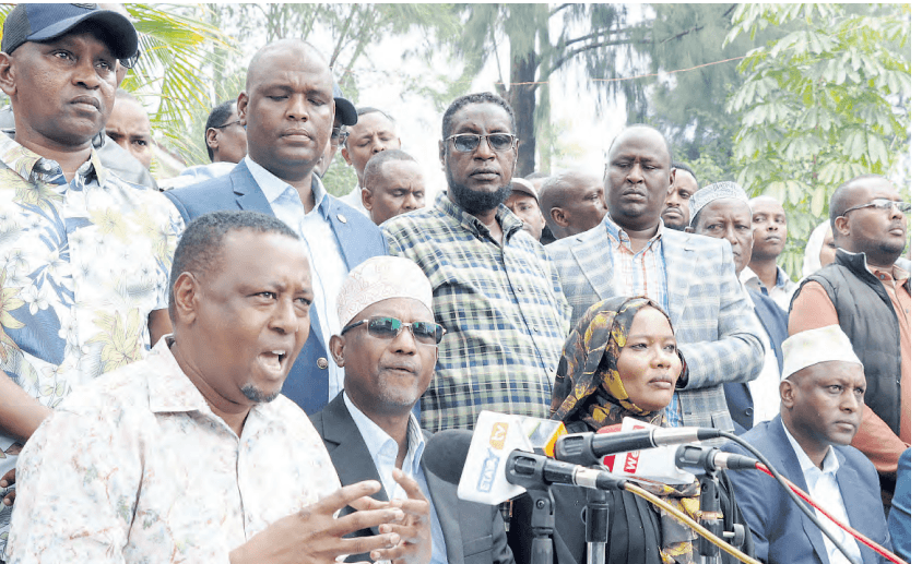 Isiolo leaders blame external forces for fueling tension in the county