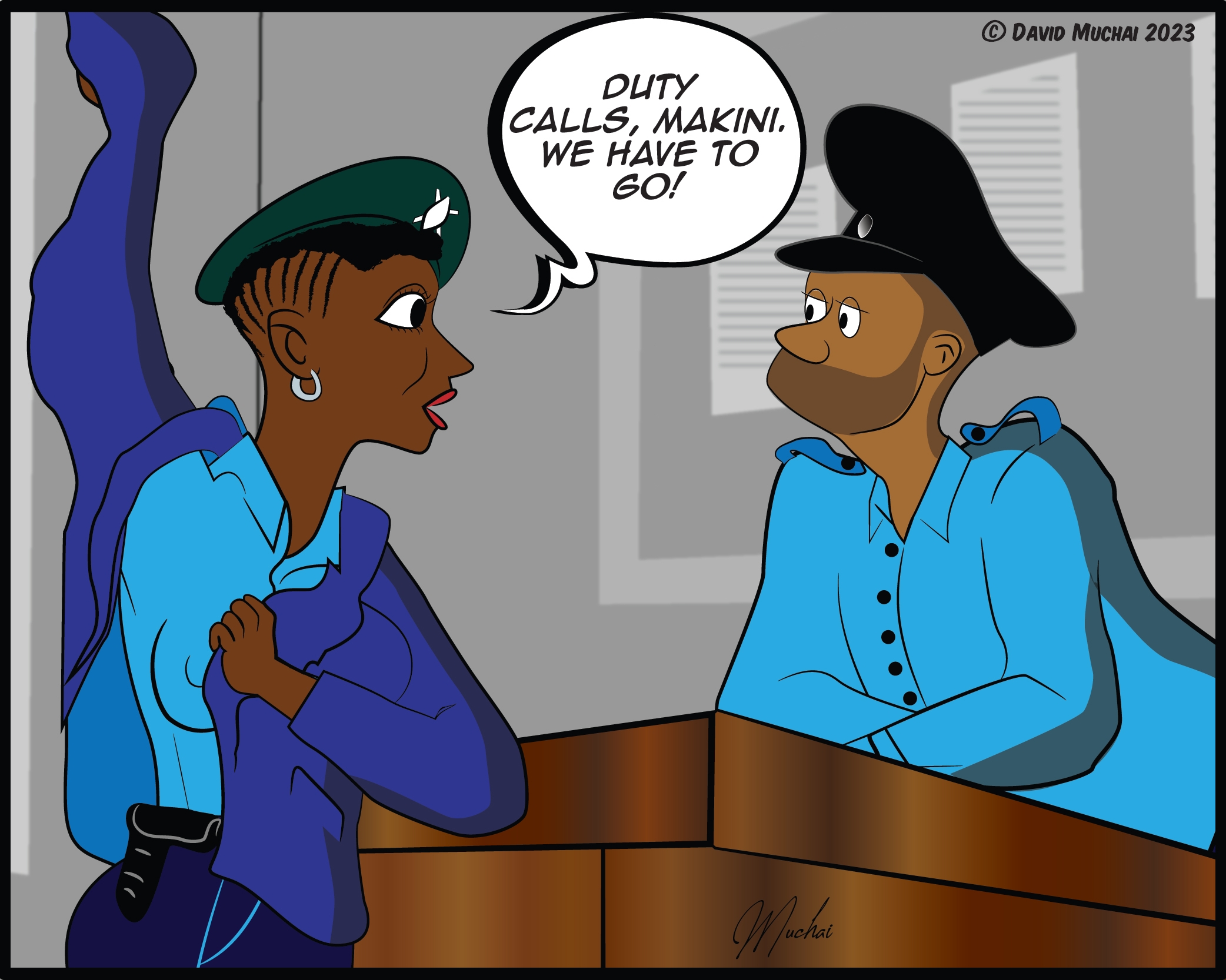 JIJI NDOGO: When you bar men from avoiding wives
