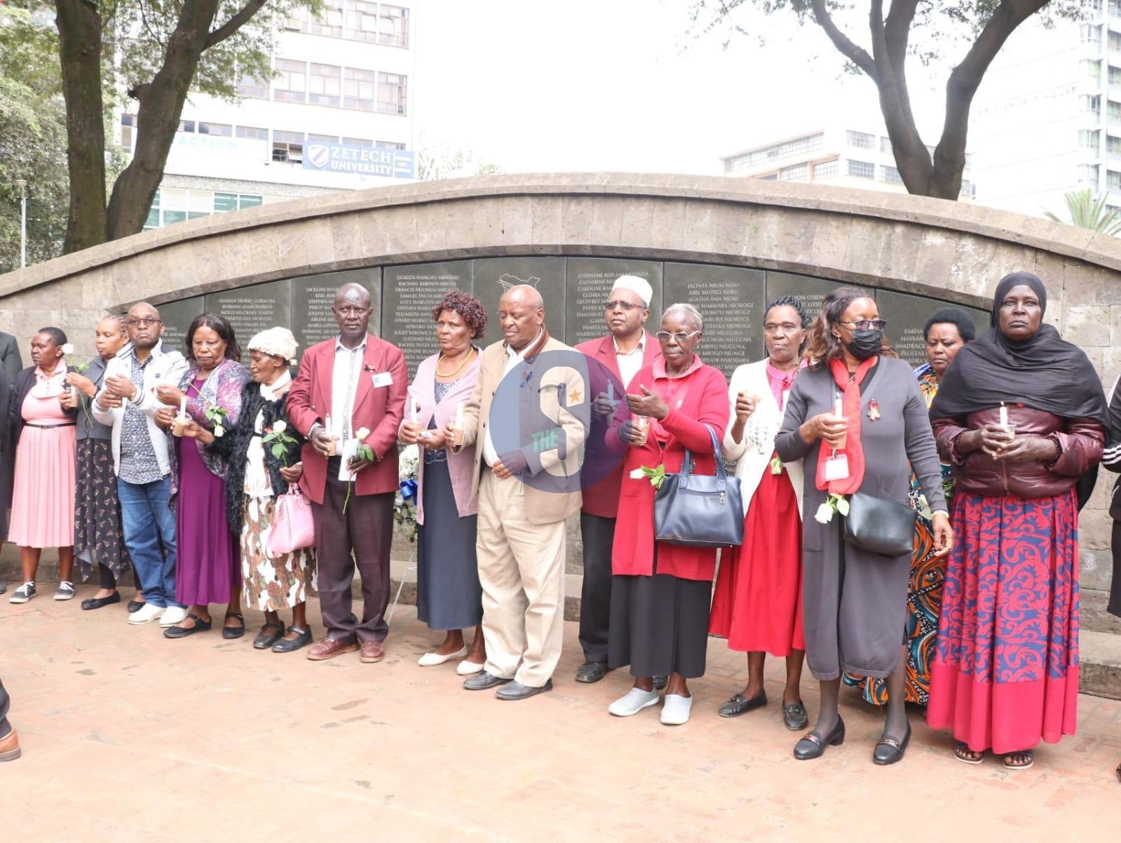 [PHOTOS] Families, survivors mark 27th anniversary of 1998 bombing