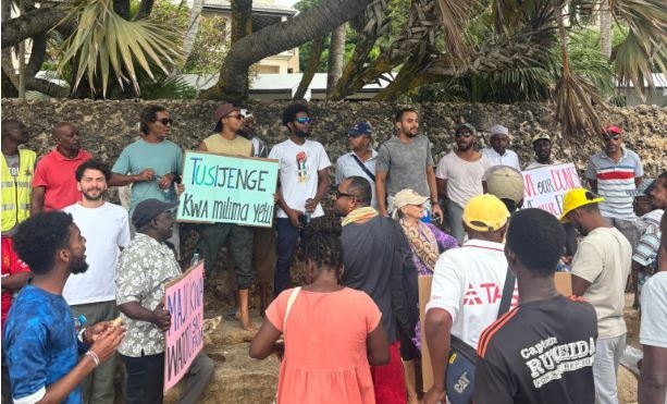 Lamu youth petition IG Kanja over destruction of Shela Water Catchment