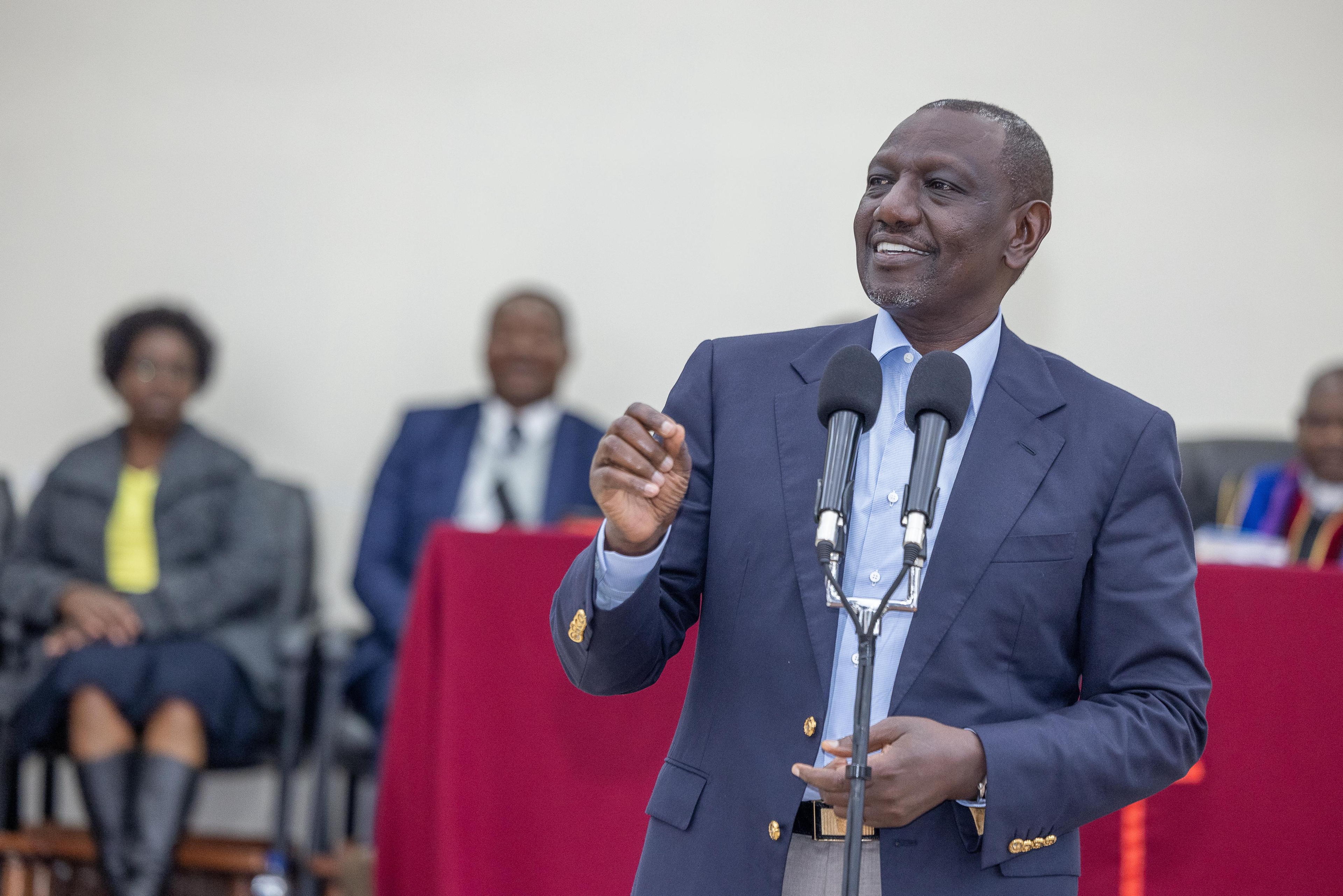 Tusichome mechi! Ruto's plea ahead of Sunday's clash