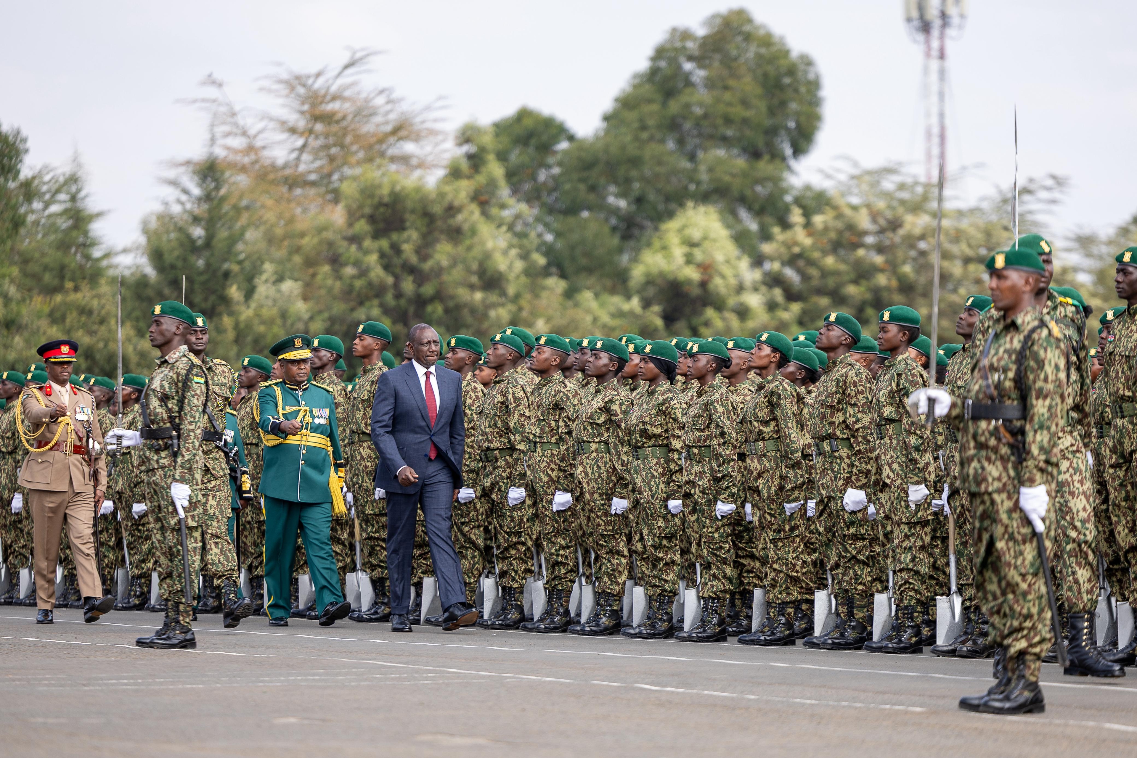 NYS to supply 4,000 graduates in police recruitment, Ruto