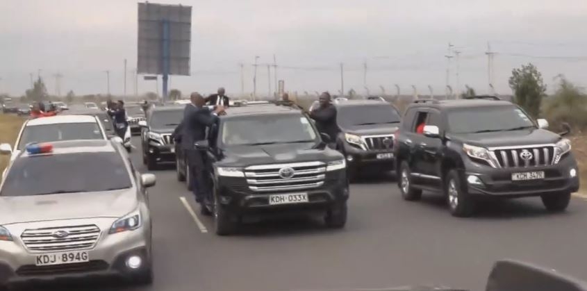 Gachagua arrives in Nairobi after US tour