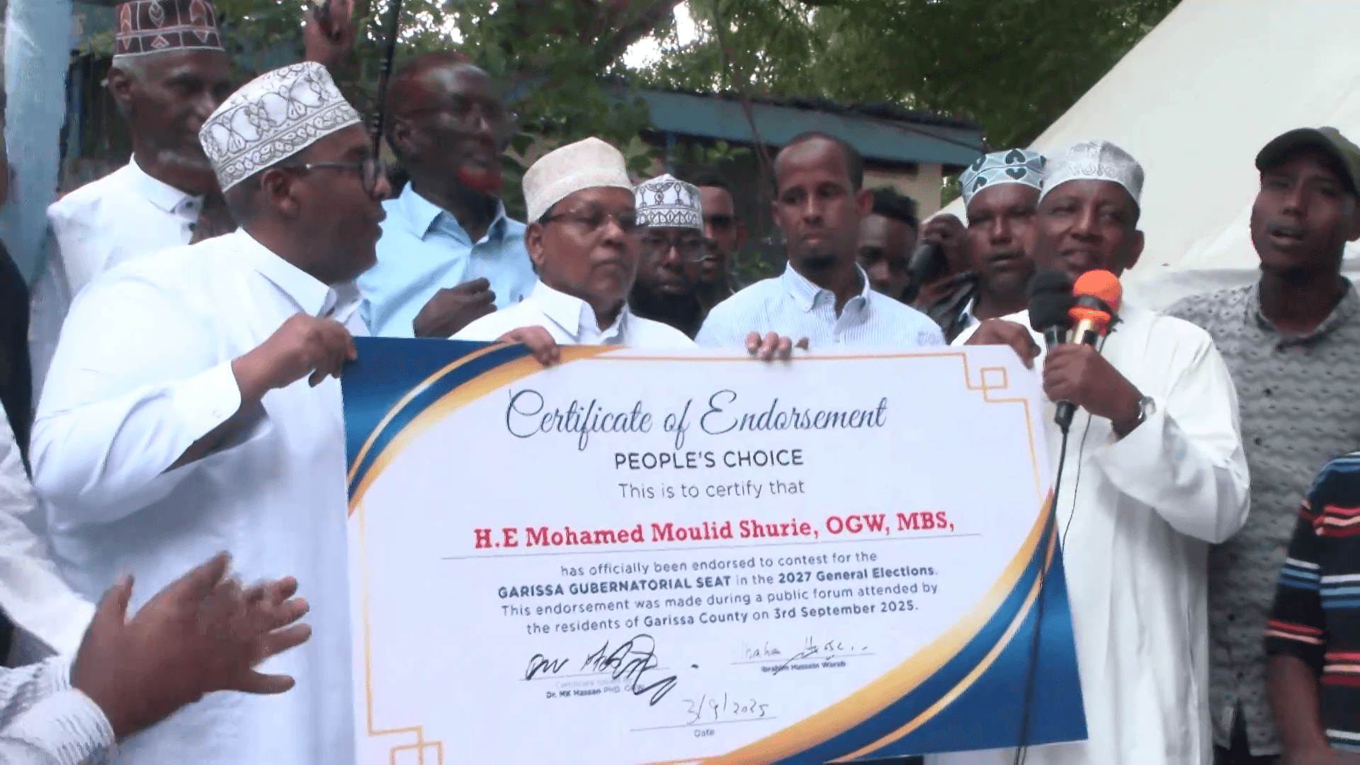 Garissa 2027: Shurie digs in as Governorship race heats up