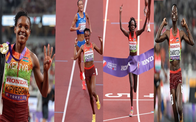 Ruto hails Team Kenya for World Athletics silver finish