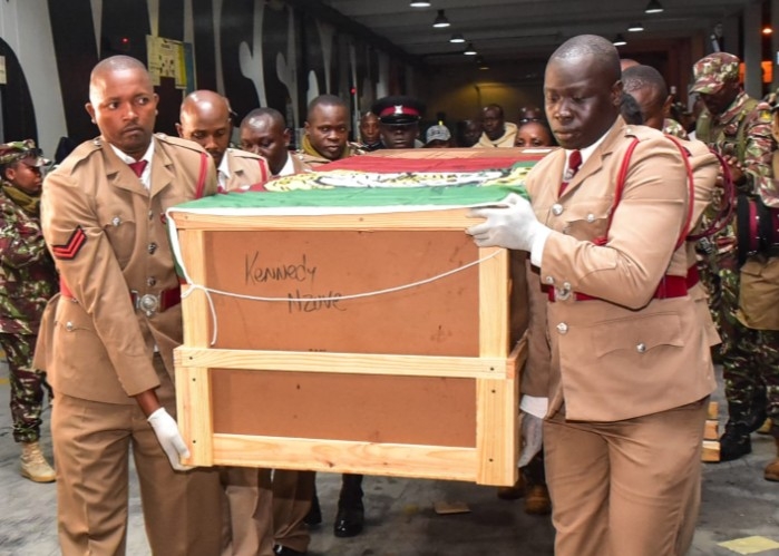 NPS receives body of officer who died in Haiti