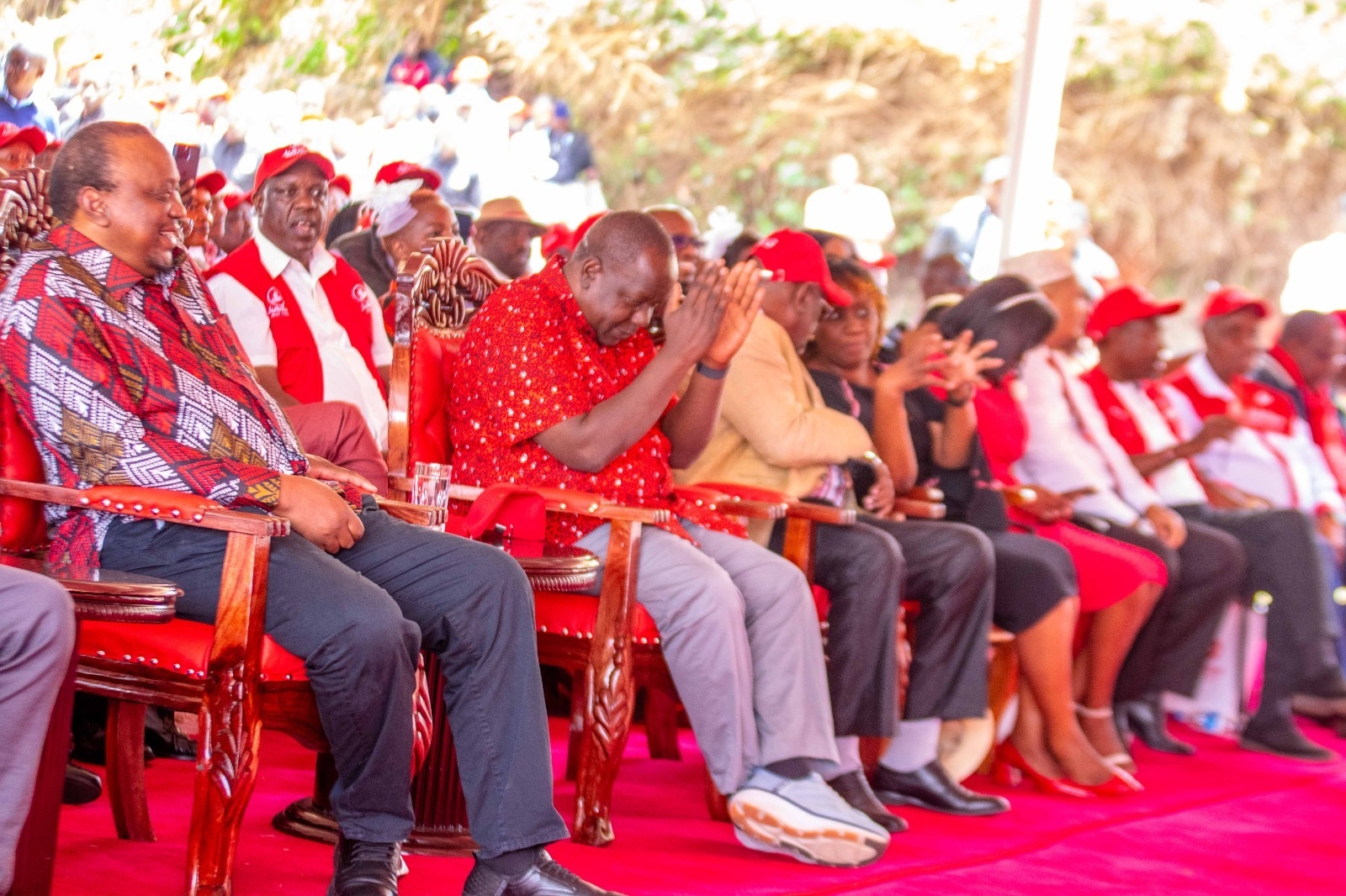 [PHOTOS] Uhuru, Matiang’i grace Jubilee NDC