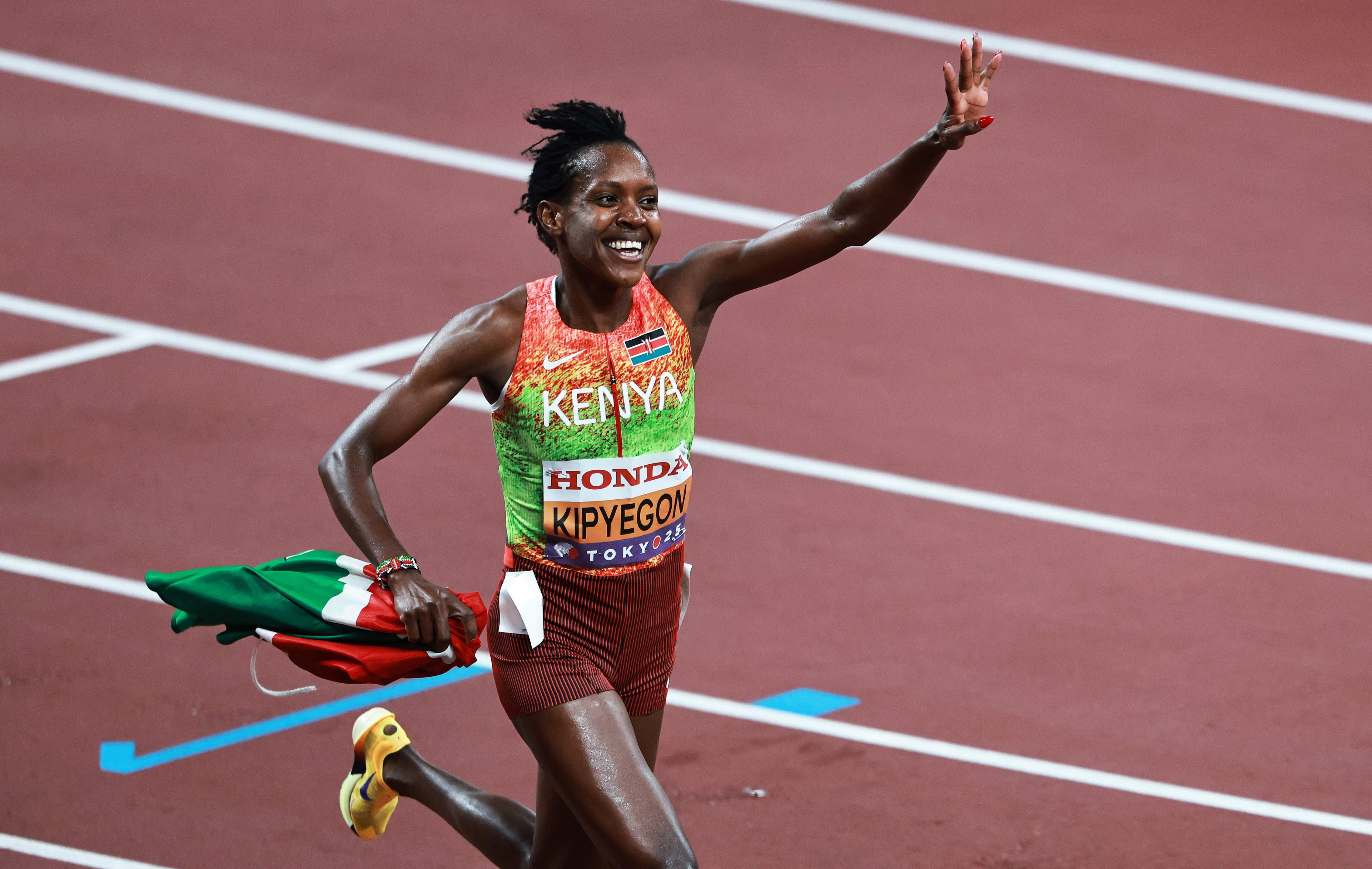 World champ Kipyegon tips Kenyan trio to punch 5,000m final tickets