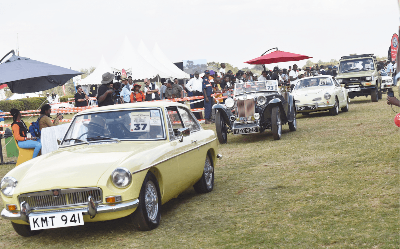 Concours honours Bob Dewar as Zimbabwe,Uganda bikers ride high