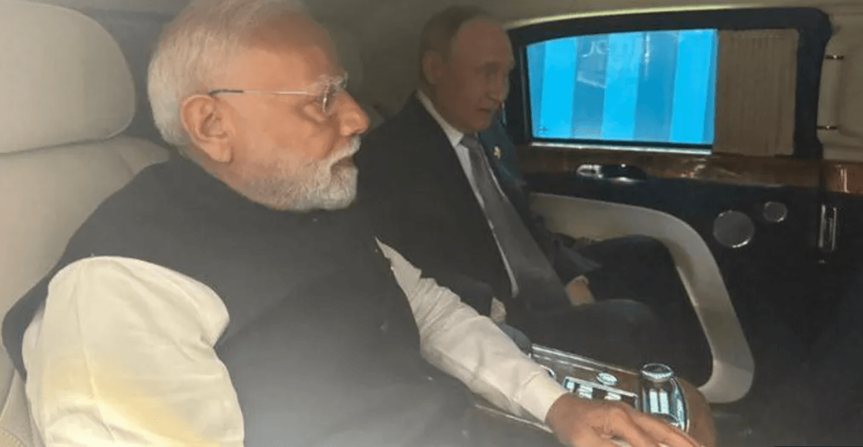India's Modi has 'insightful' talks in Putin's limo