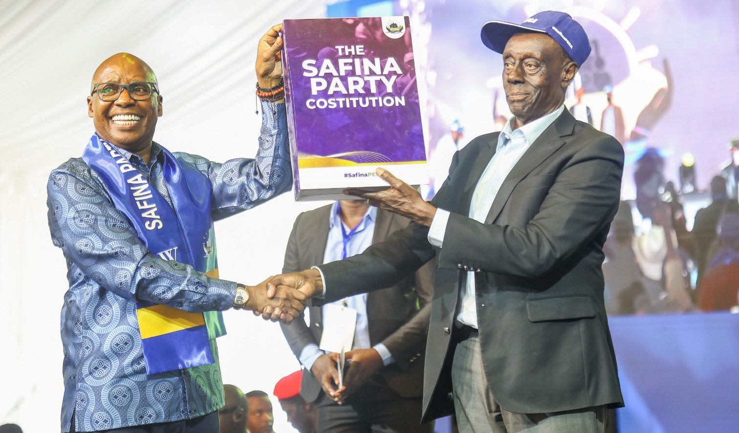 Wanjigi pays tribute to Paul Muite as he takes over Safina