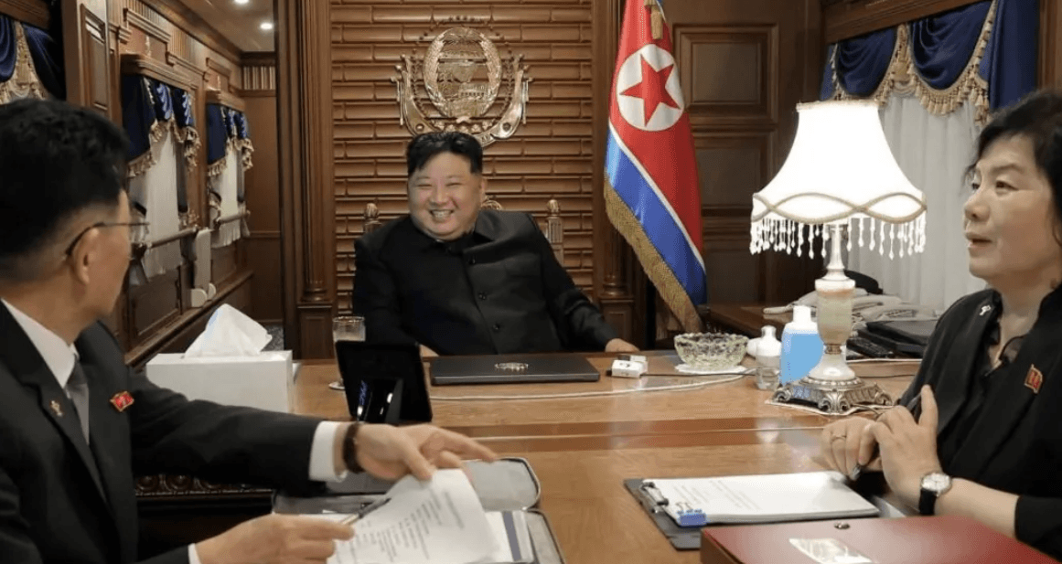 North Korea's Kim crosses border into China in armoured train