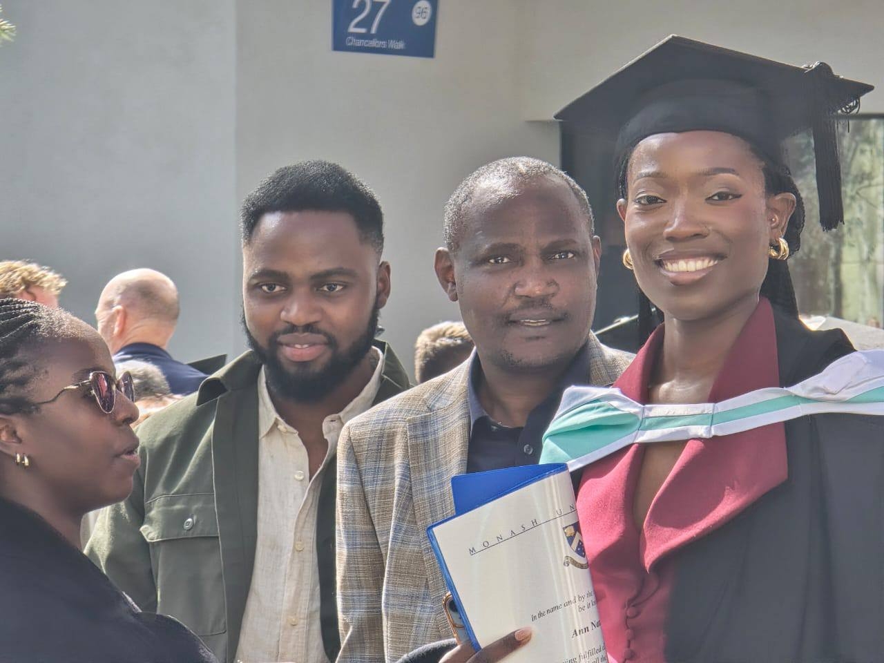 Mbadi elated as daughter graduates with Masters of Law