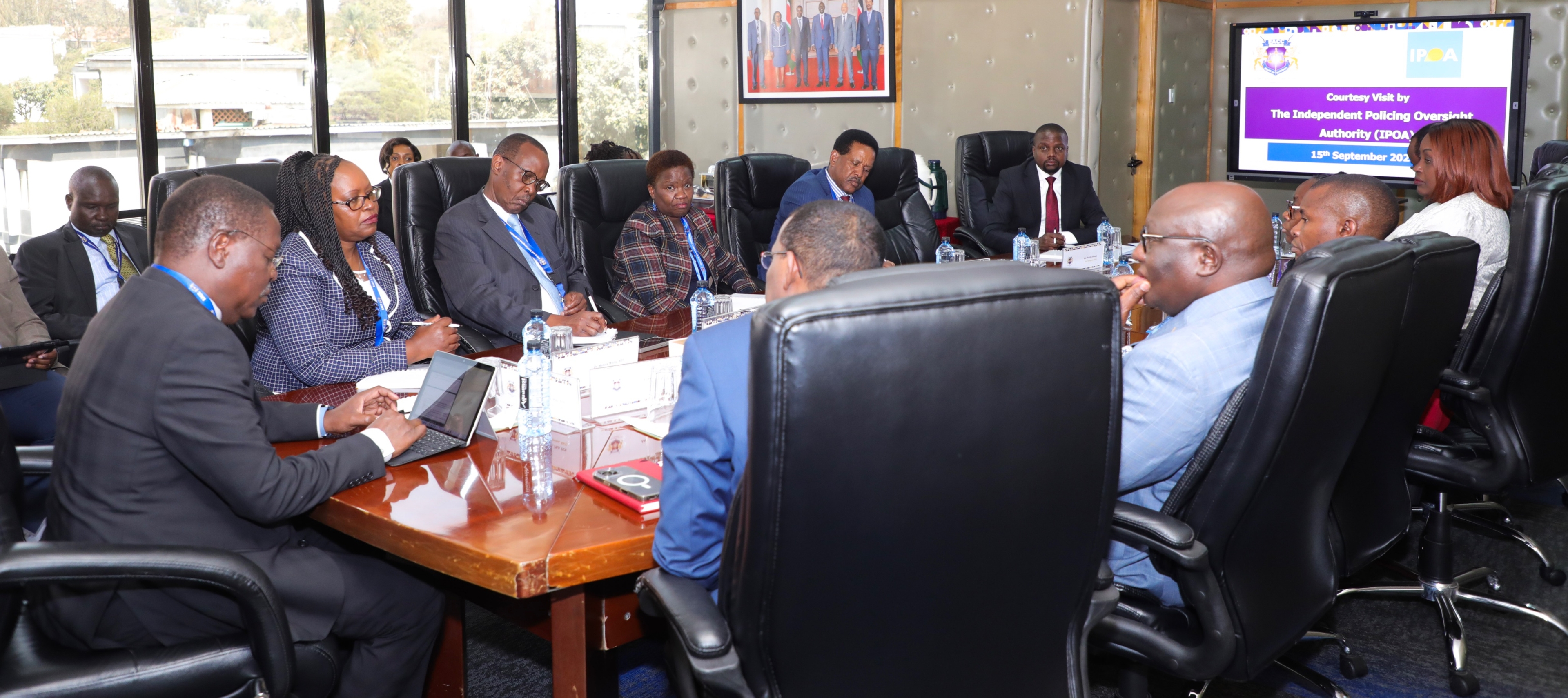 EACC, IPOA partner to fight graft in police service