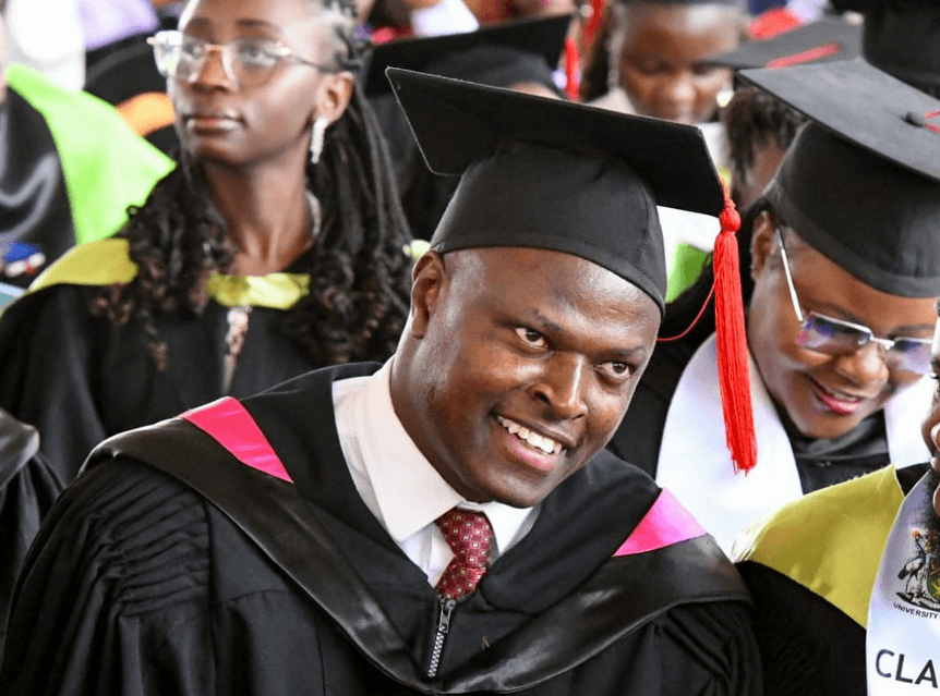 [PHOTOS] MP Nyoro graduates with a master's degree