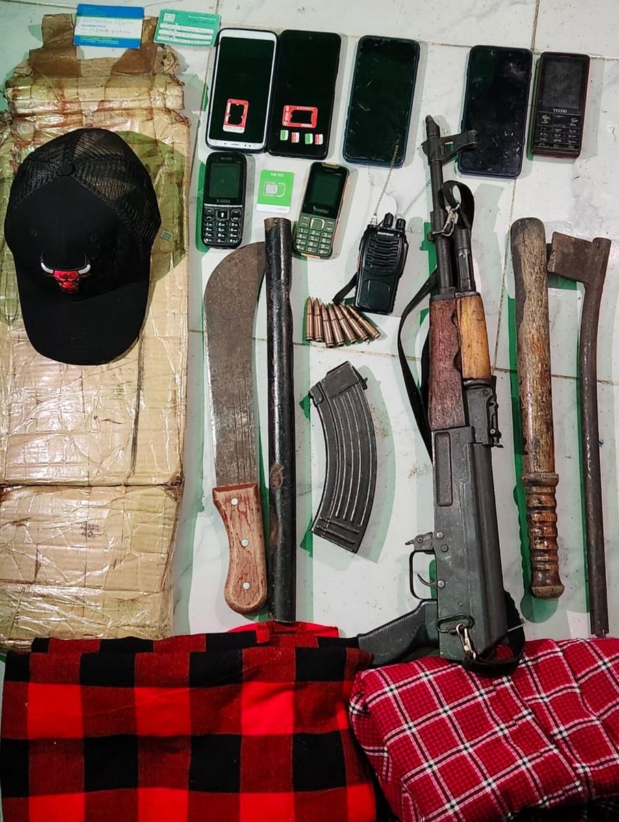 Police bust armed gang in Kajiado, recover AK-47 and ammunition