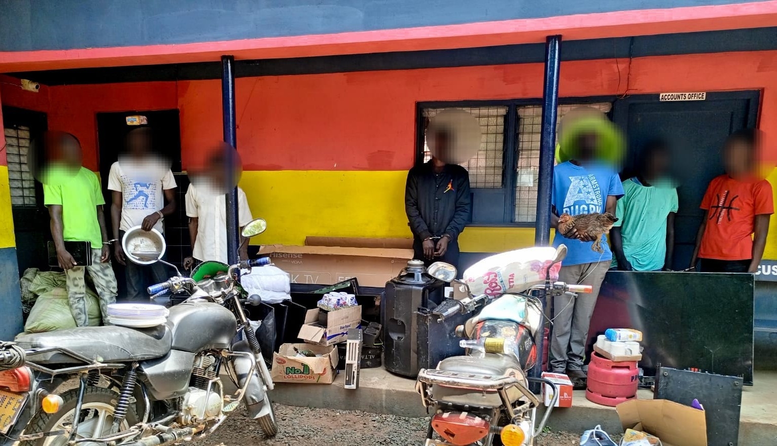 Seven suspects arrested in Bungoma over stolen goods