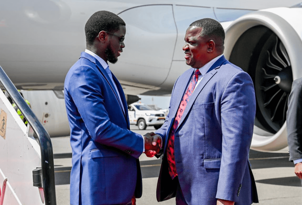 Senegalese President arrives for Mashujaa Day