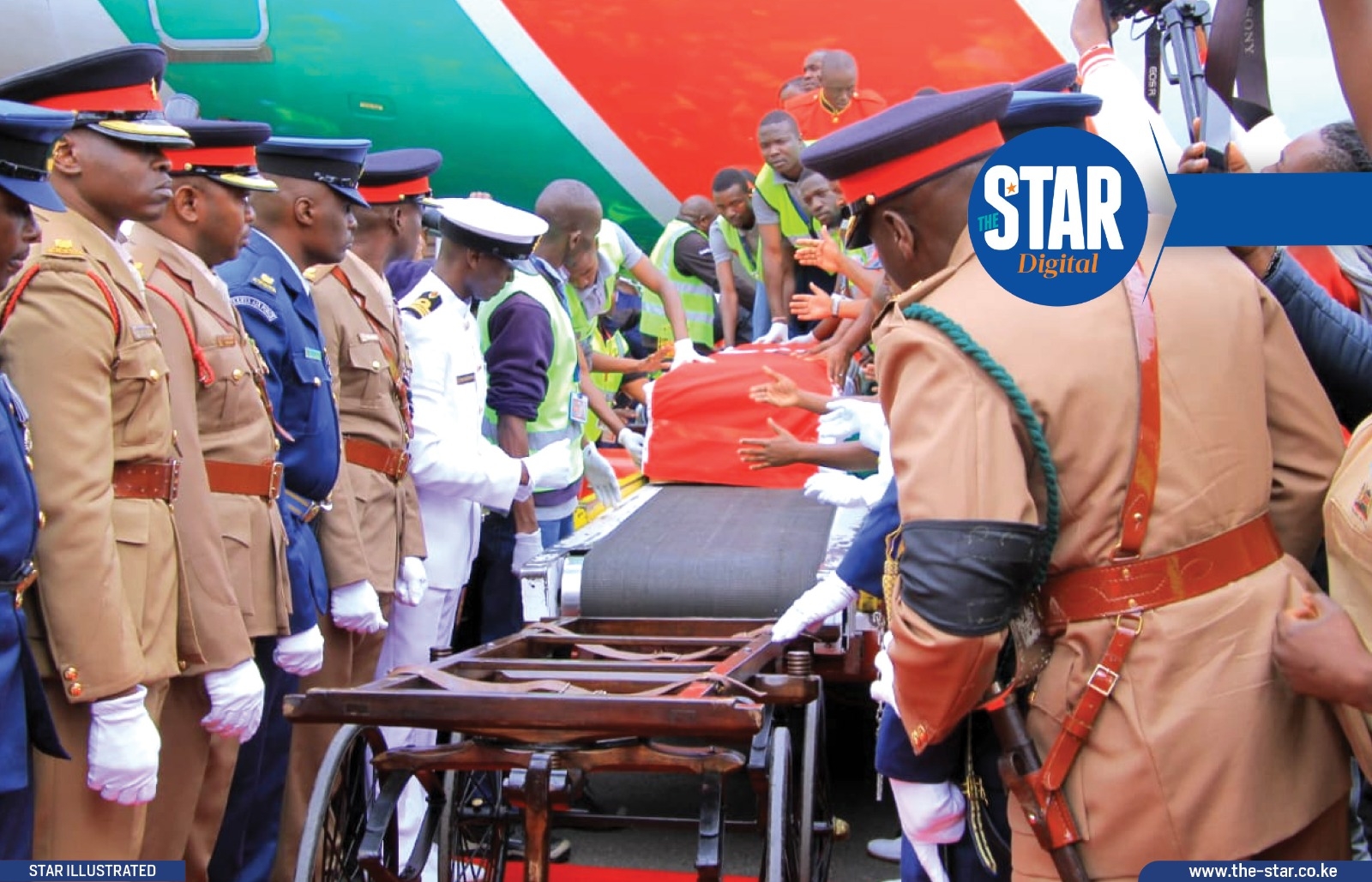 Some of Kenyan leaders who have been accorded state funeral