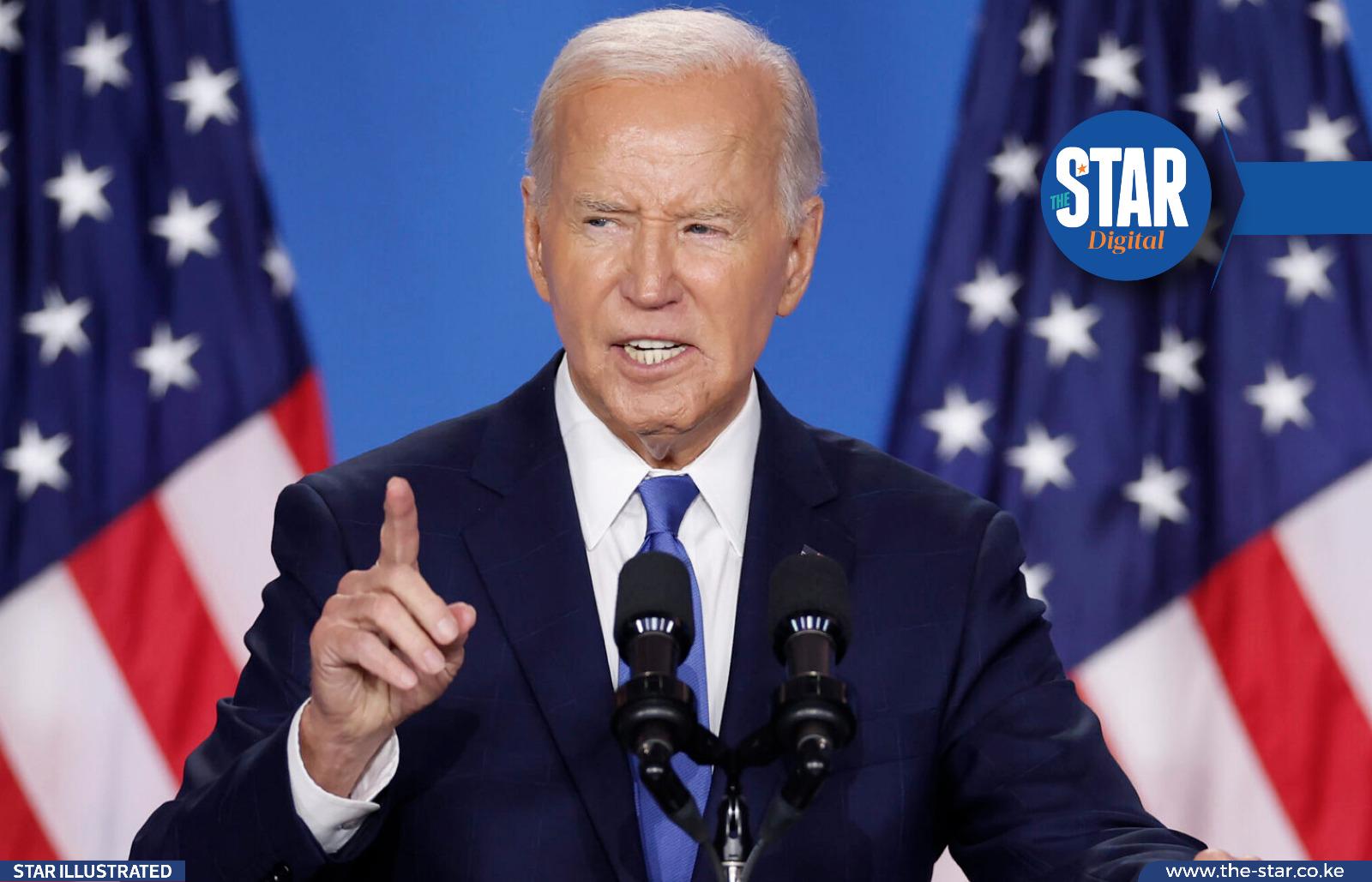 What Biden said after Trump defeated Kamala Harris