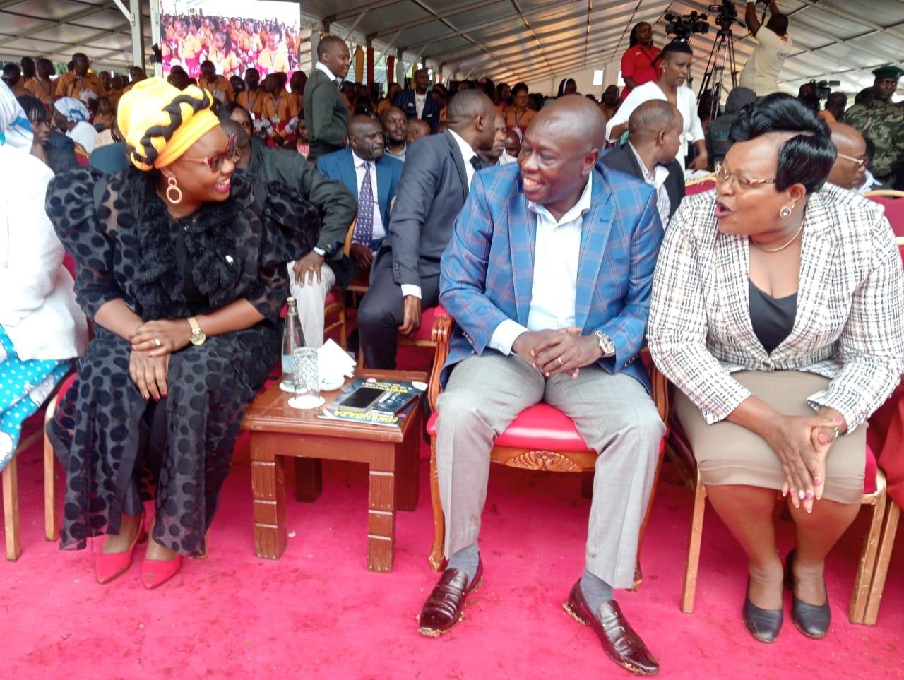 Ruto, Gachagua meet in Embu church event