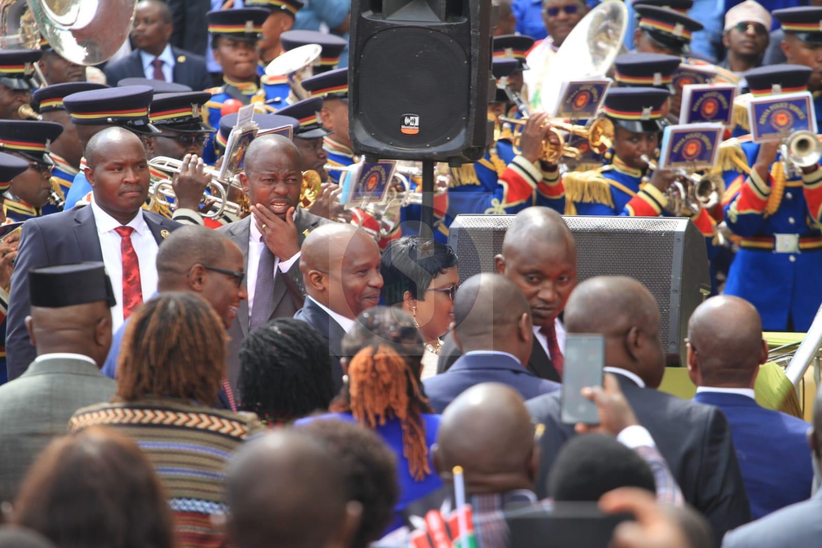 Kindiki arrives at KICC for swearing in